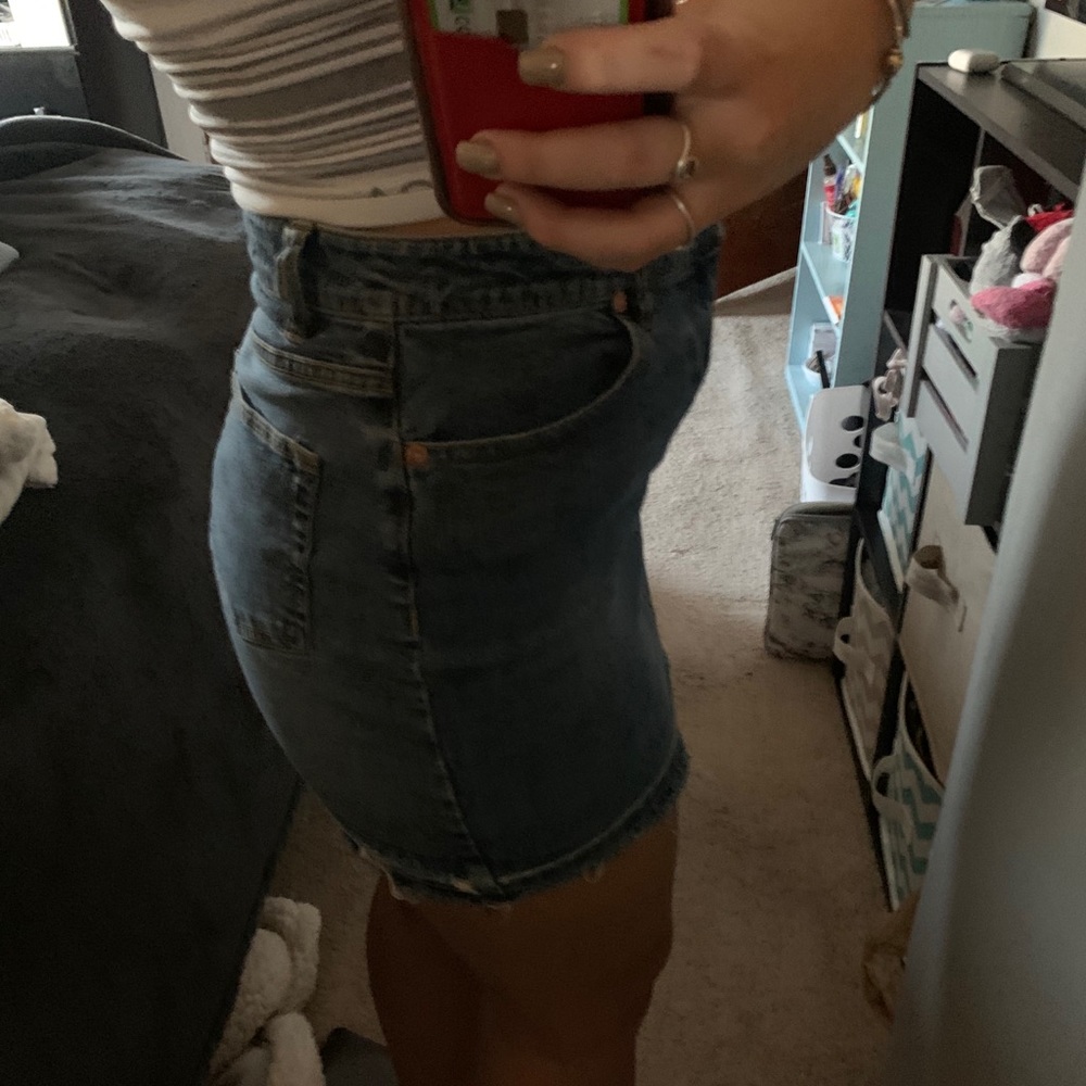 Jean skirt